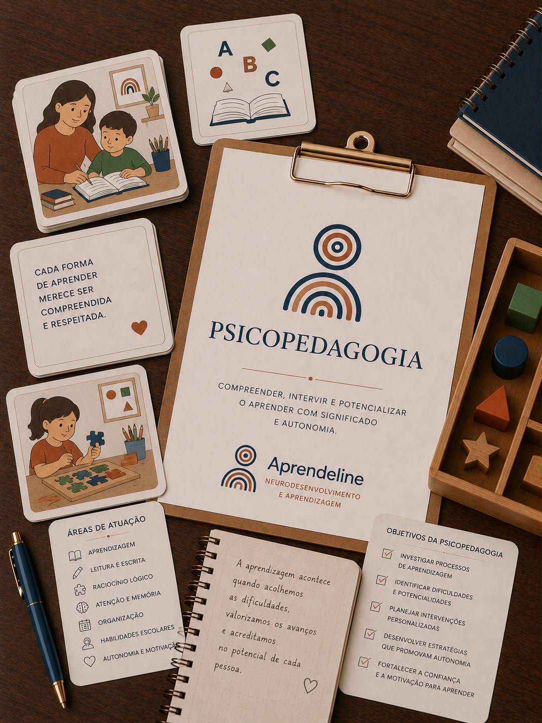 Material de Psicopedagogia da Aprendeline